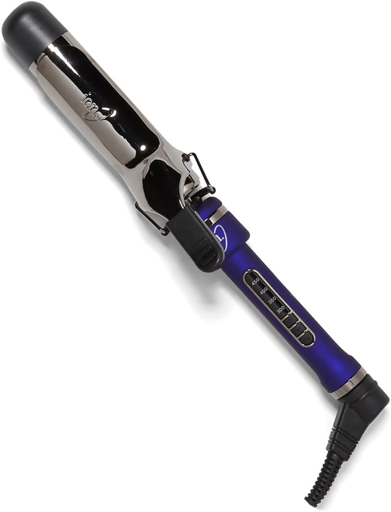 ION Titanium Pro Curling Iron, 11/2 Inch, Heats up to 450°F, Maximum Curl Retention, Dual Voltage - Image 1
